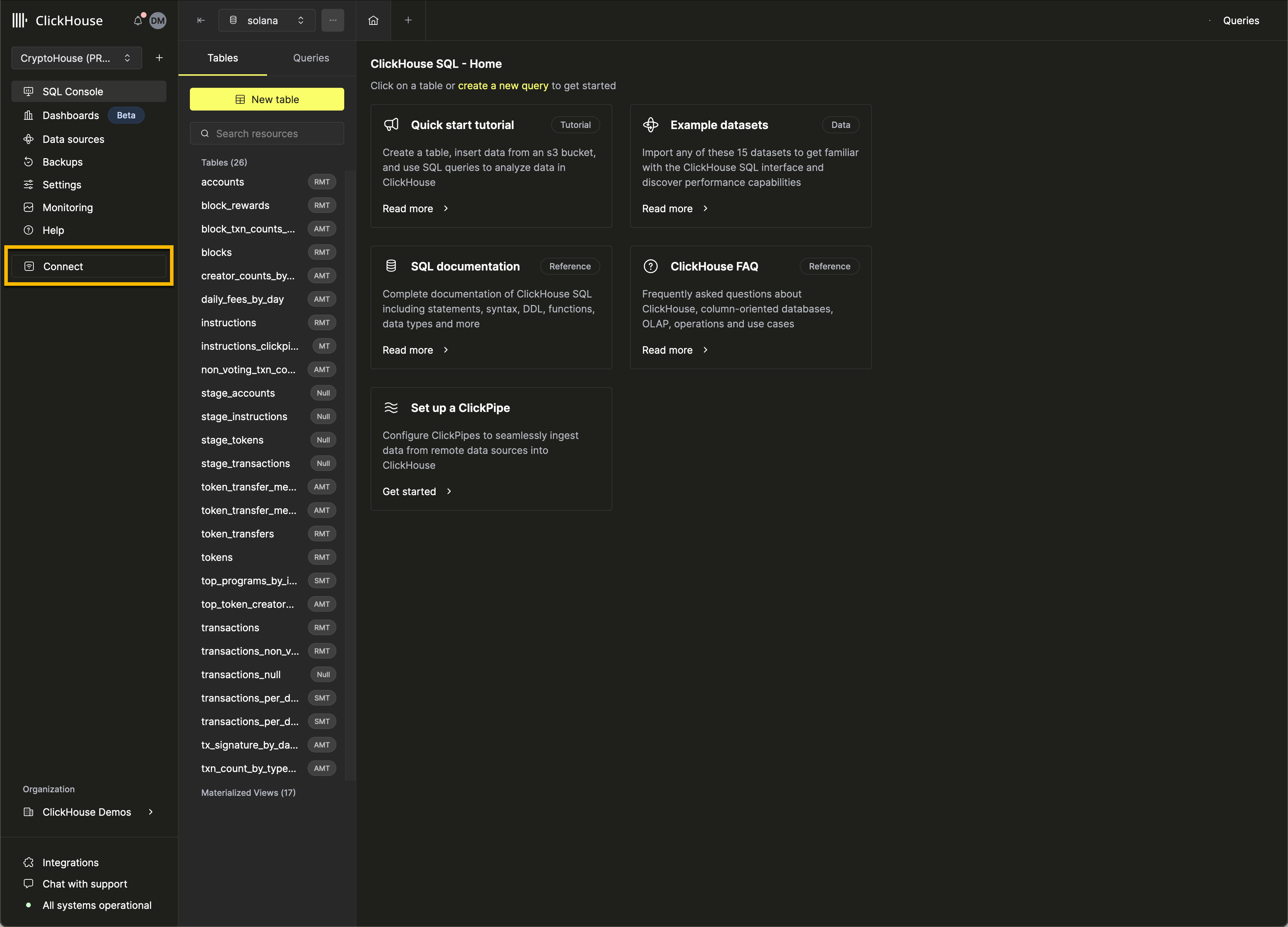 자격 증명 화면 - 프롬프트